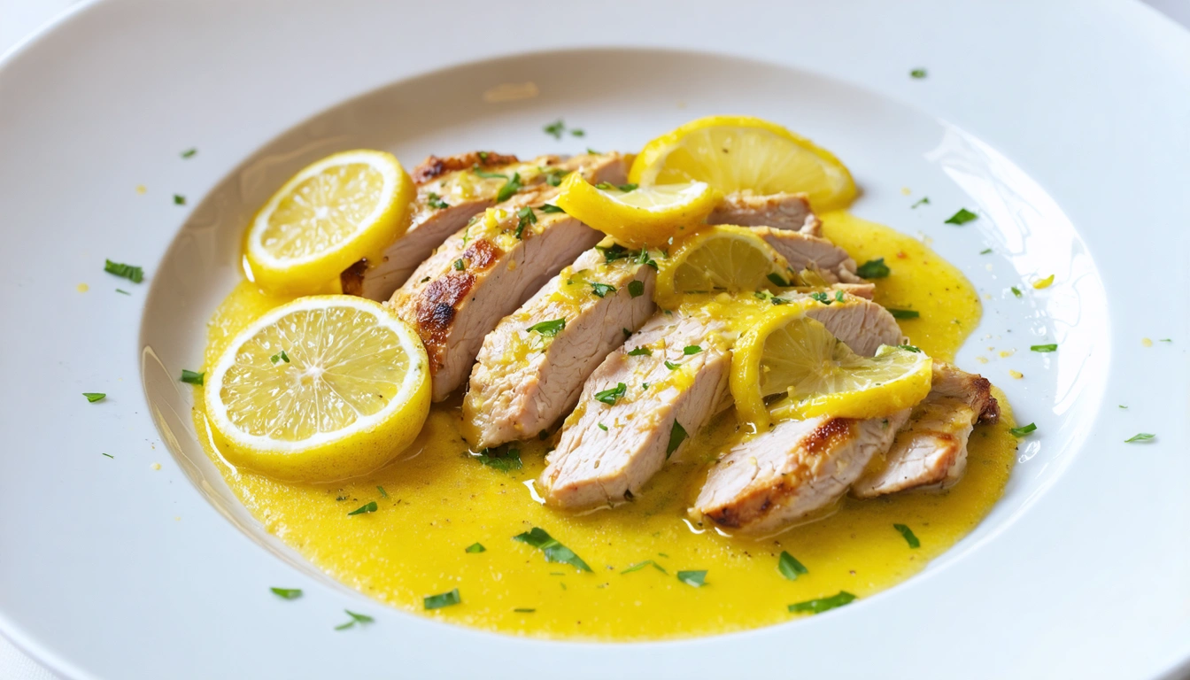 scaloppine al limone